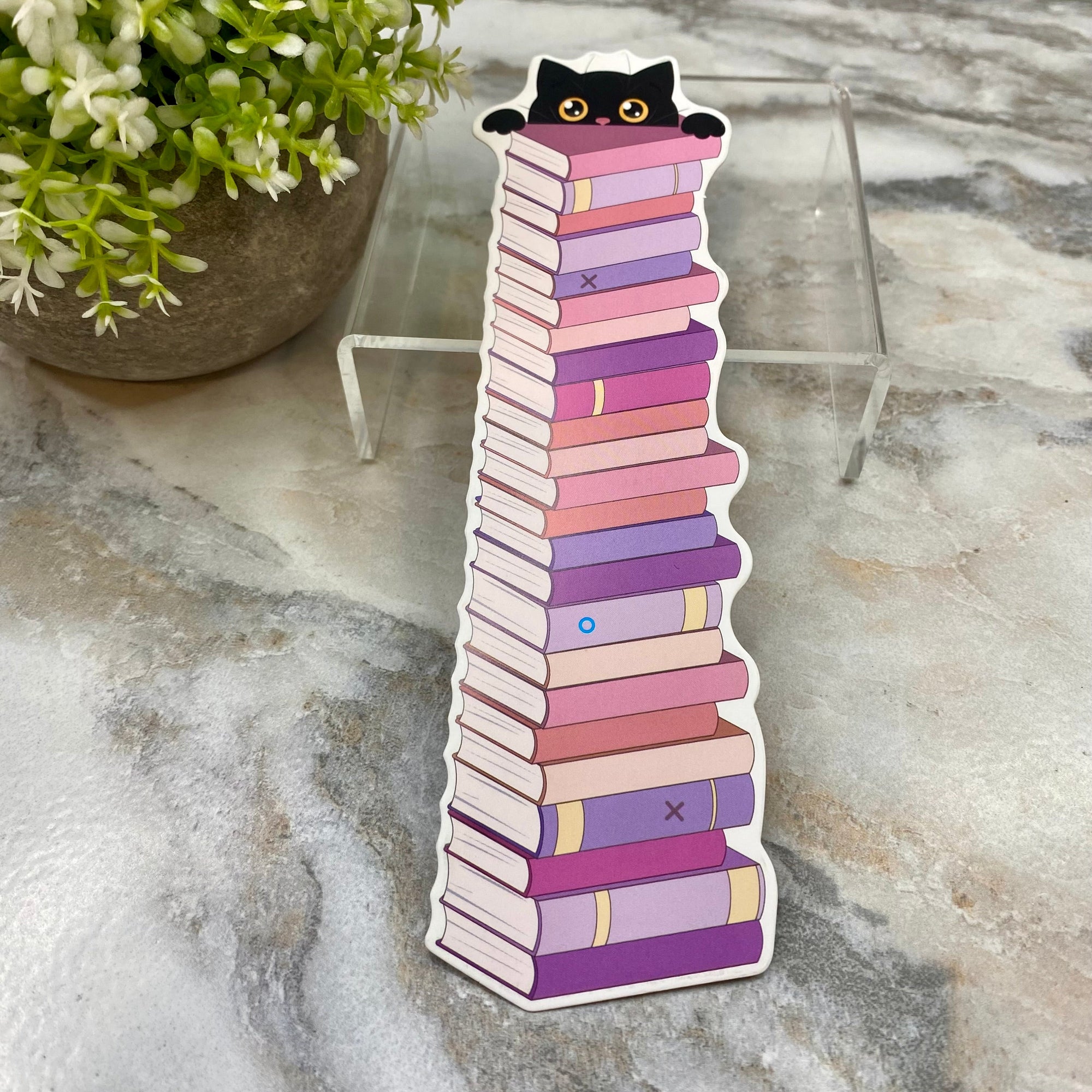 Bookmark - Cats & Books - #7