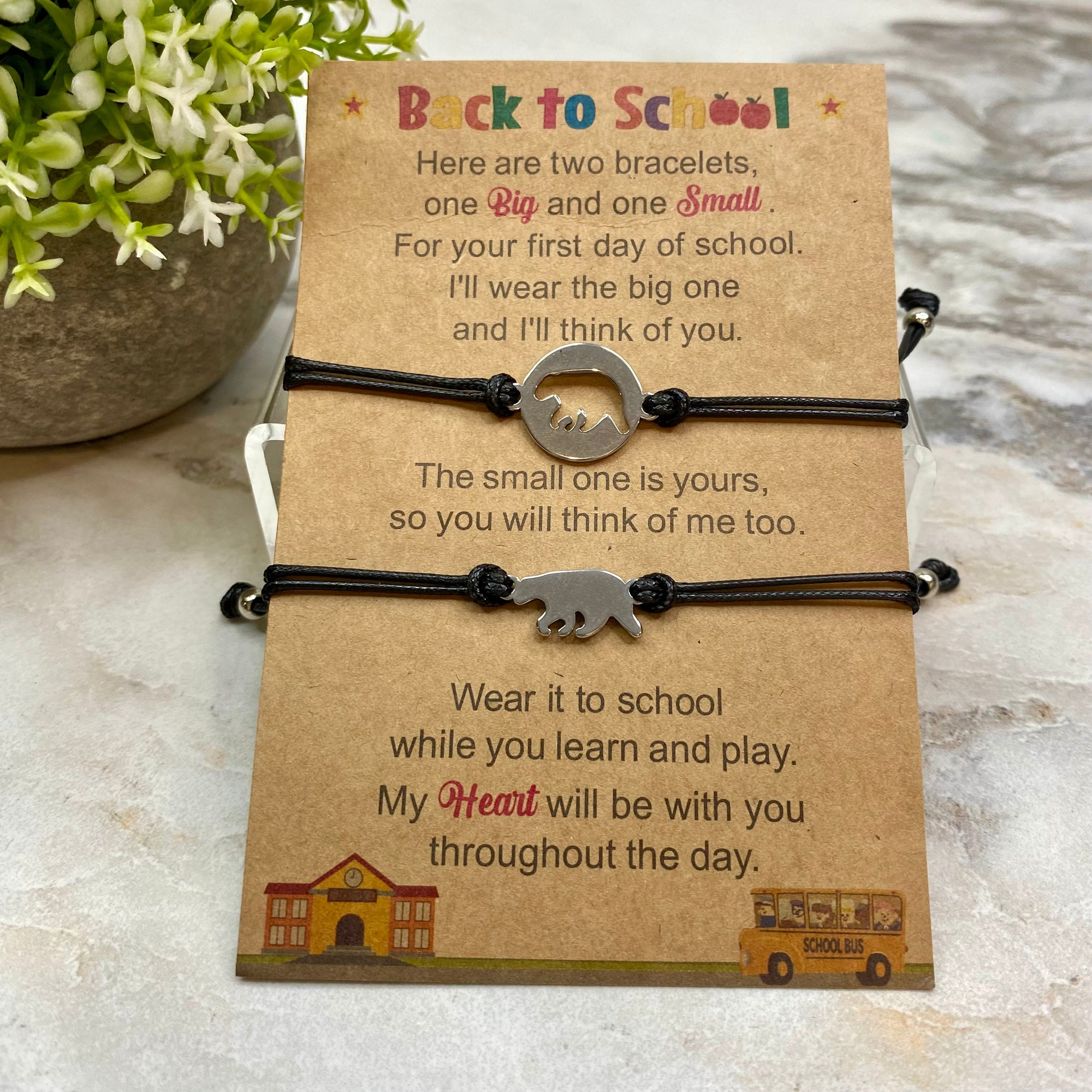 Bracelet - Back to School Make a Wish - Bear