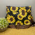 Audrey Crossbody Purse - Sunflowers on Black