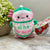 Bubble Stuffed Squishy Friends Toy - A Very Axolotl Christmas - Ugly Sweater