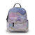 Mini Backpack - Purple Sparkle Waves